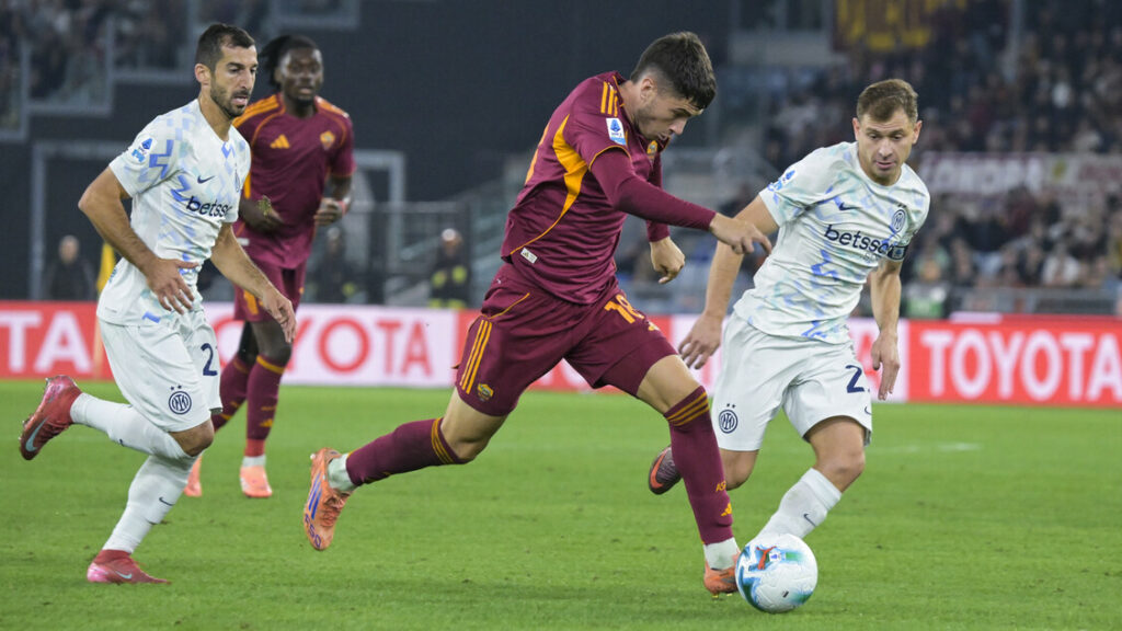 L'Inter raggiunge la vetta, Roma battuta 1-0 - Calcio