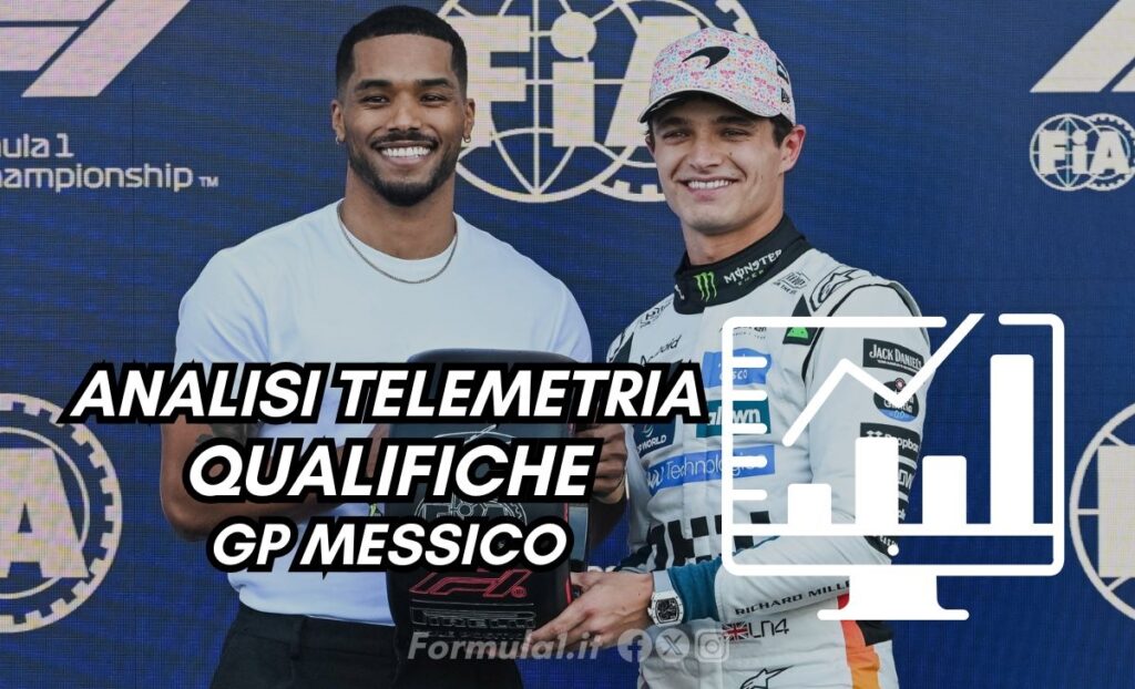 Norris sta vo-Lando. Ottima Ferrari, male Verstappen e Piastri: telemetria GP Messico