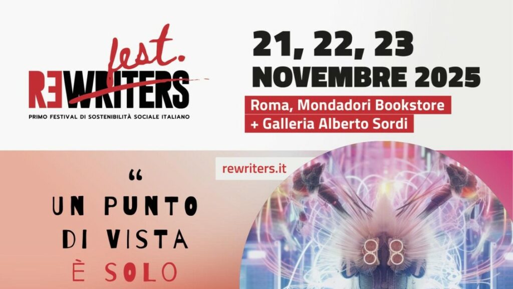 Rewriters, torna il festival della sostenibilità sociale - Libri - Il libro in piazza
