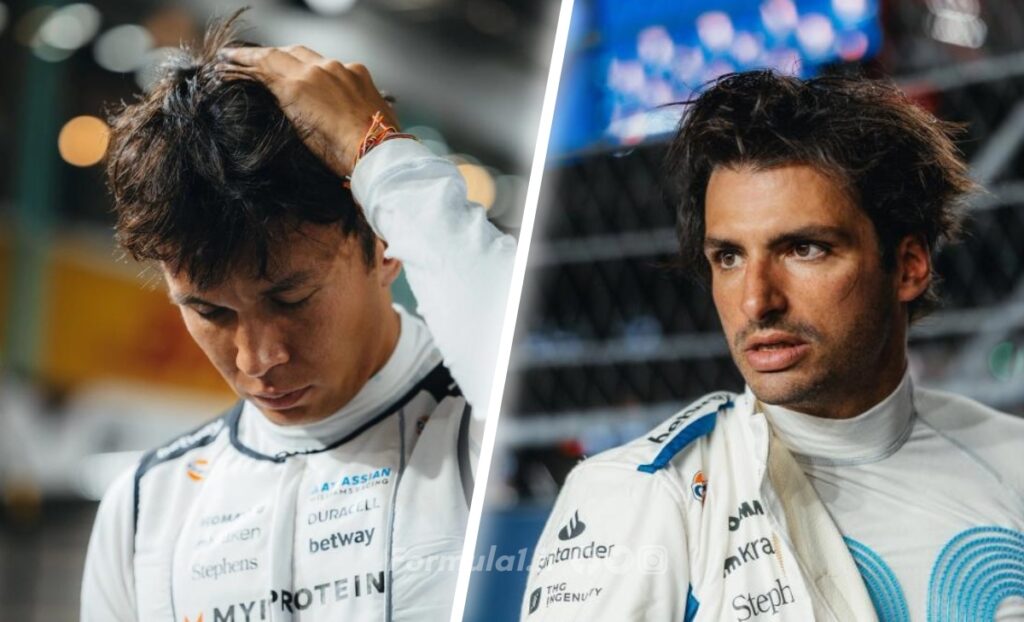 «Non posso andare più piano»: la strategia Williams che ha portato Sainz a punti grazie ad Albon