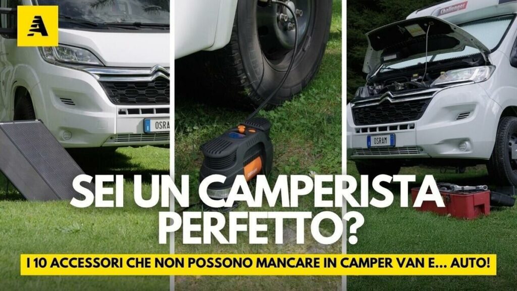10 accessori fondamentali in camper, van (e auto). Ce li avete tutti? [VIDEO] - News