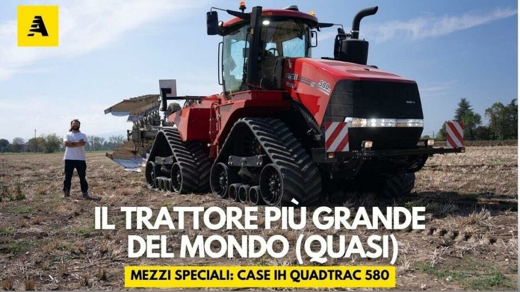 Come si guida (uno dei) trattore più grandi del mondo? I segreti del Case IH Quadtrac [VIDEO] - News