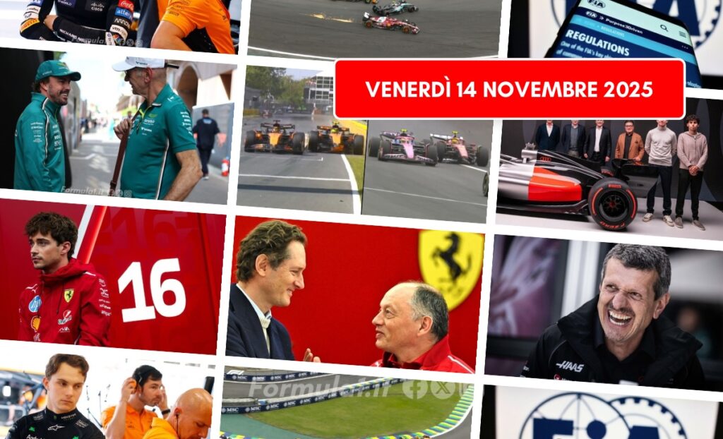 Formula 1, il punto di venerdì 14 novembre 2025: Tra accuse, sogni e nuove strade