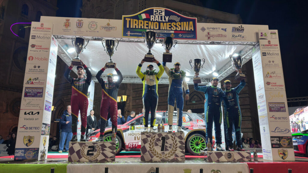 Impresa di Ivan Carmellino,vince il 22°Rally del Tirreno-Messina - Altri Sport