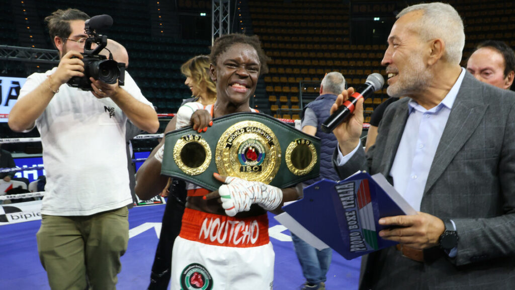 Pamela Noutcho campionessa mondiale pesi leggeri - Altri Sport