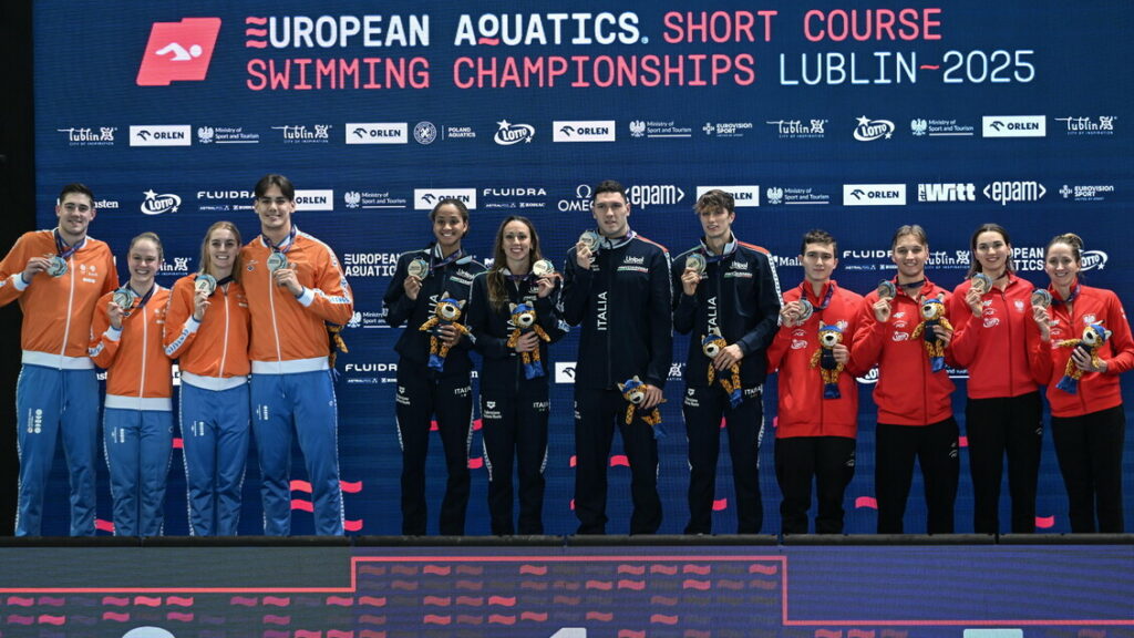 Italnuoto show, staffetta oro europeo e record mondiale – Notizie Italnuoto show, staffetta oro europeo e record mondiale - Notizie