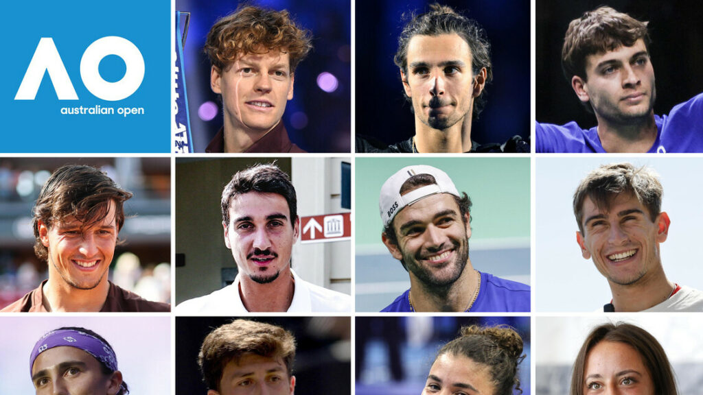 Tennis: da Sinner a Paolini, 11 azzurri agli Australian Open – Notizie Tennis: da Sinner a Paolini, 11 azzurri agli Australian Open - Notizie