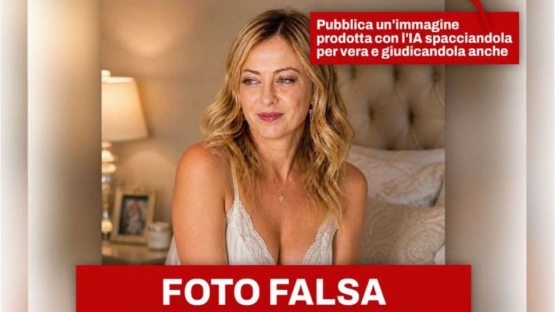Italy premier Meloni shares AI deepfake of herself in lingerie to warn Italy premier Meloni shares AI deepfake of herself in lingerie to warn
